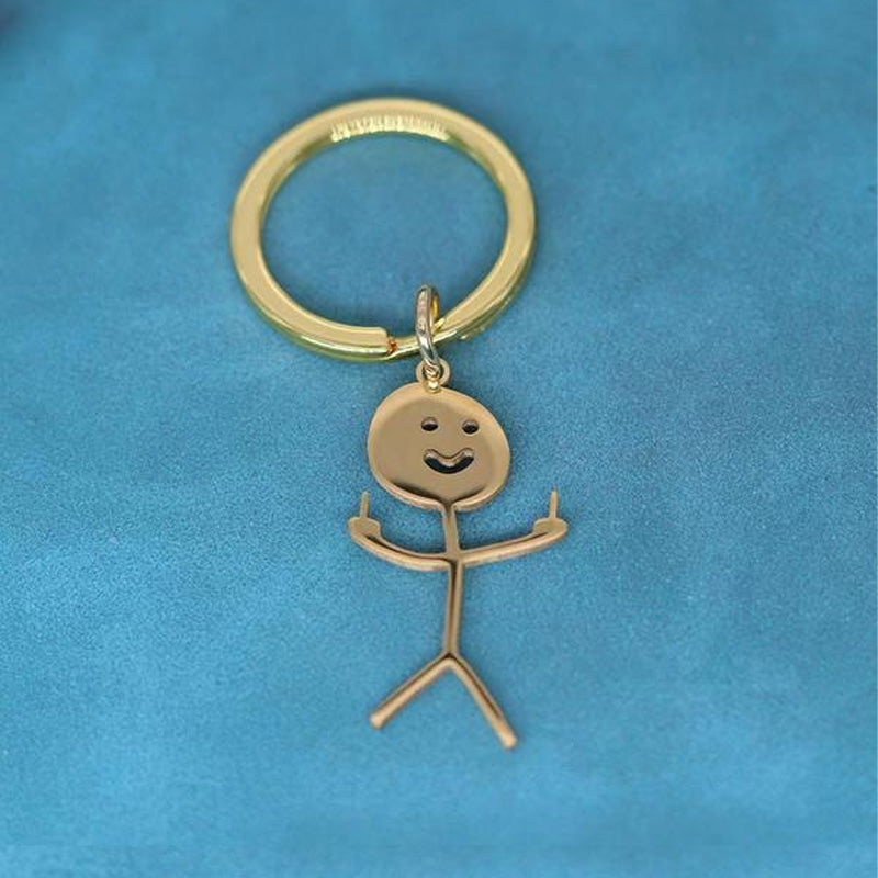 Funny Doodle Keychain