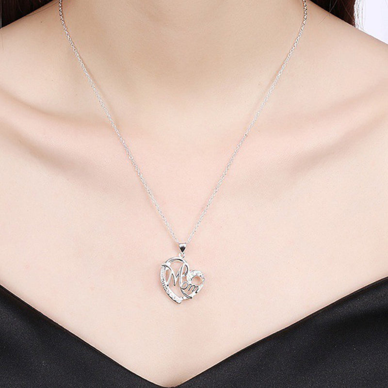 Colorfox™Mom Heart Pendant Necklace