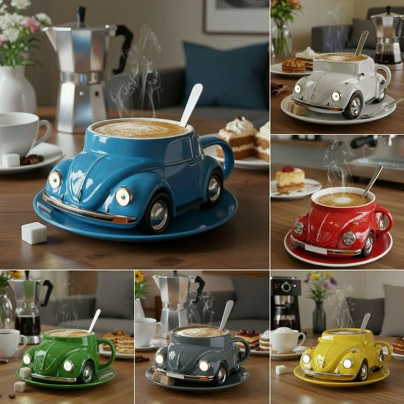 Beetle-Shaped Coffee Mug