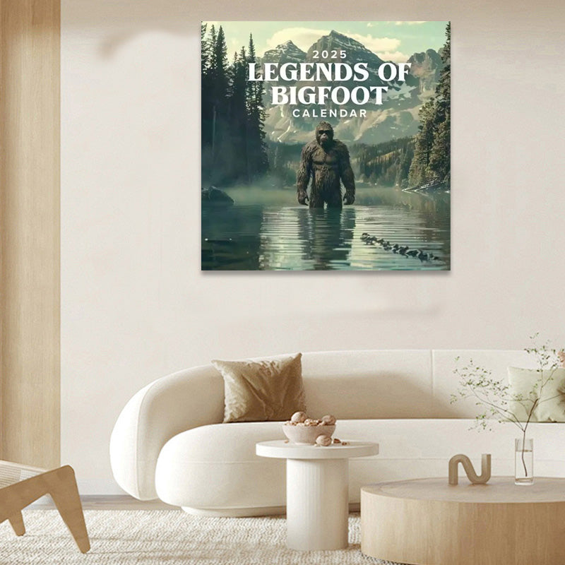 2025 Legends Of Bigfoot Calendar