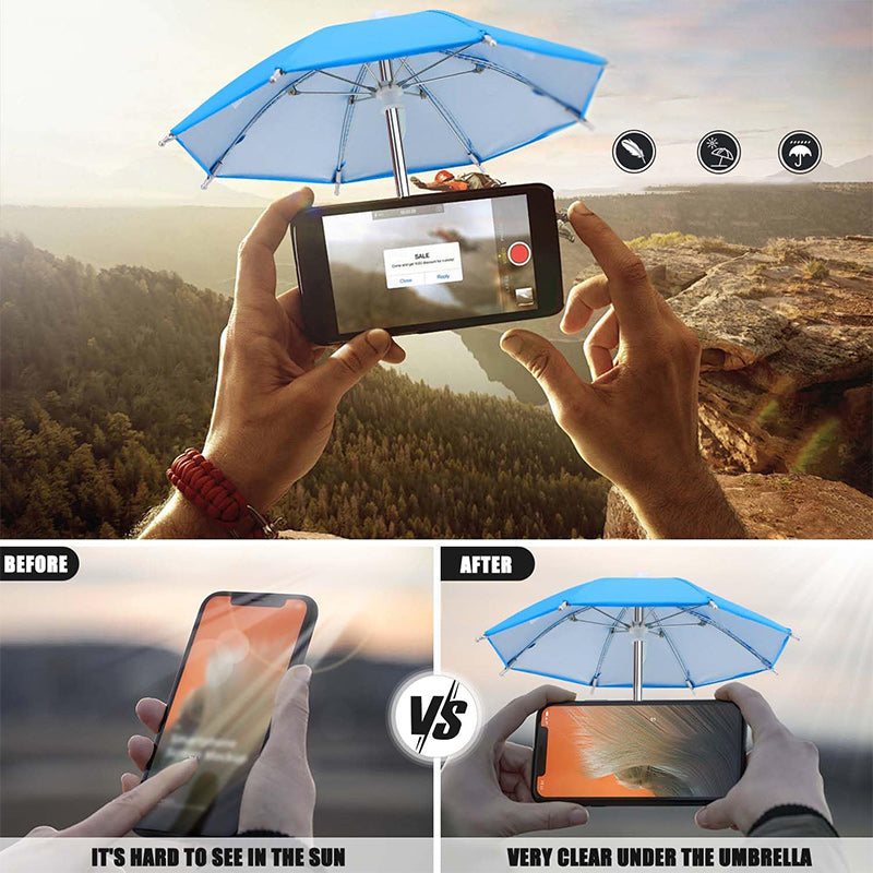 Phone Umbrella Suction Cup Stand for Sun