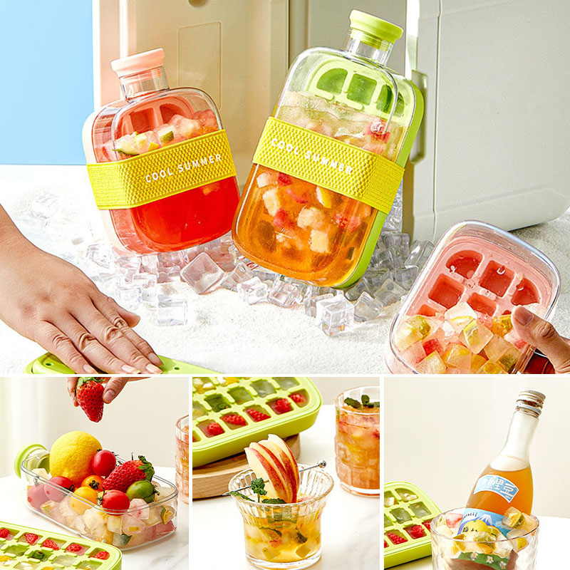 Creative Ice Cube Maker with Portable Kettle