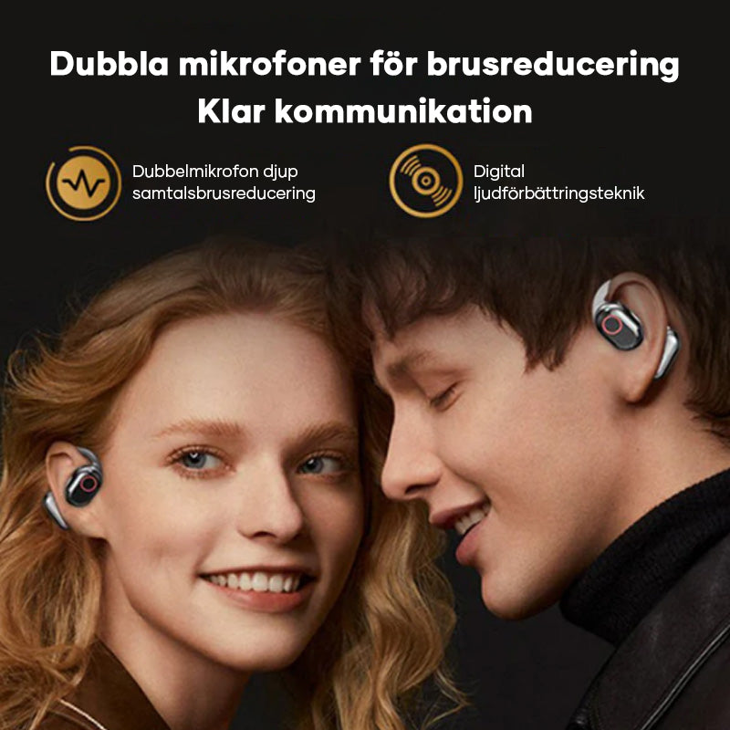 Öppna öron Bluetooth-hörlurar