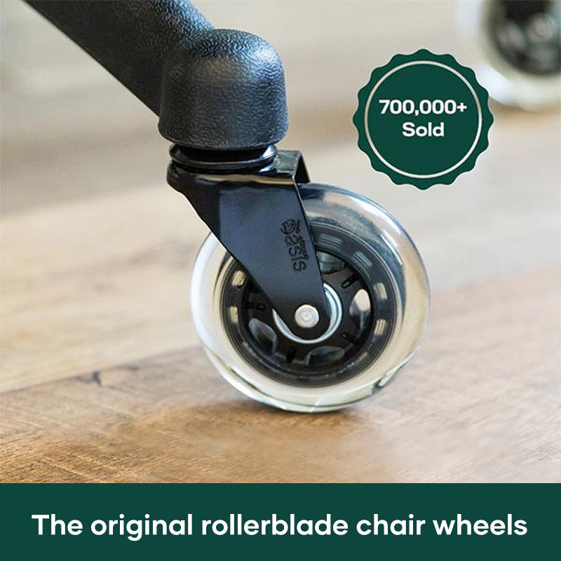 Office Chair Wheels - Set of 5