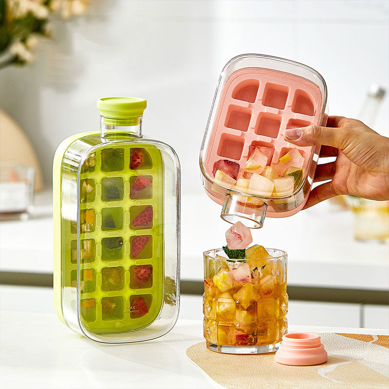 Creative Ice Cube Maker with Portable Kettle