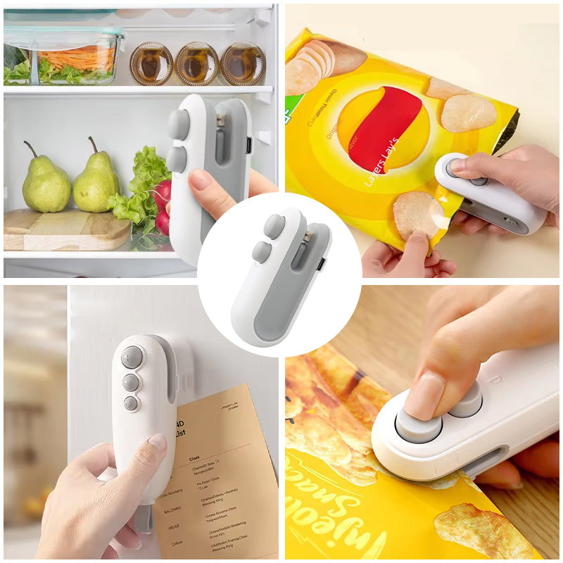 Mini snack bag sealing machine