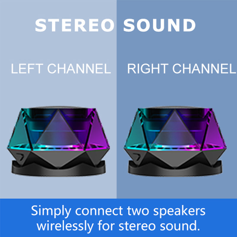 Diamond Magnetic Bluetooth Speaker