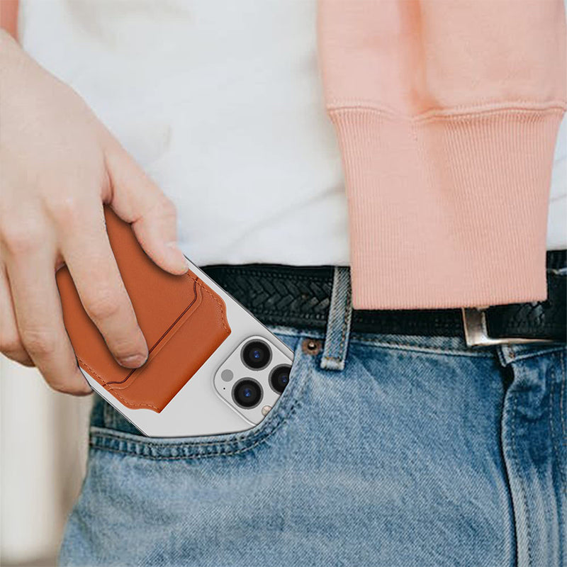 Adjustable Leather Wallet Stand