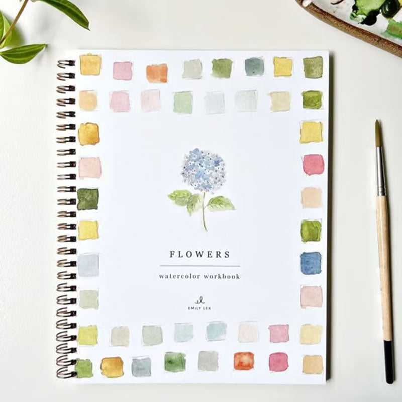 🖼️Beginner-Friendly💕 Watercolor Workbook