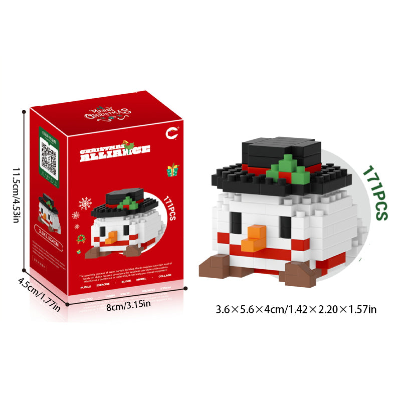 Christmas-Themed Mini Blocks Sets