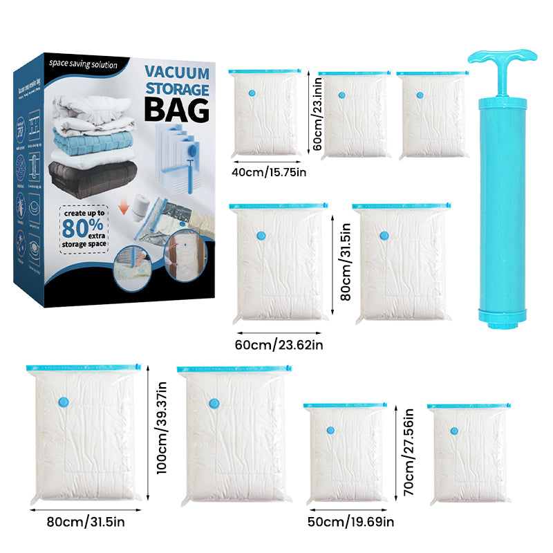 Compact Vacuum Storage Bags for Clothes