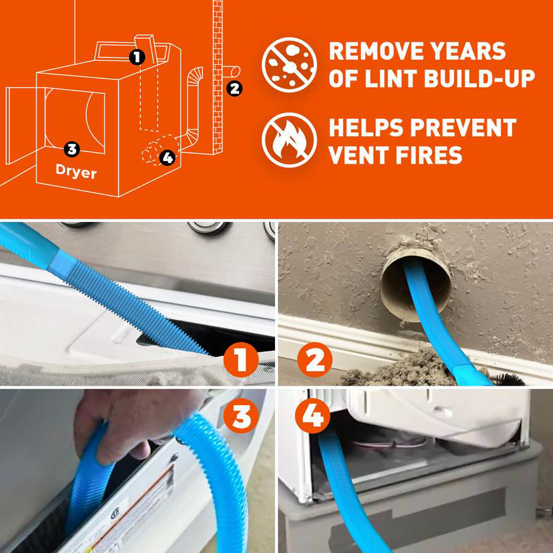 Dryer Vent Cleaning Kit