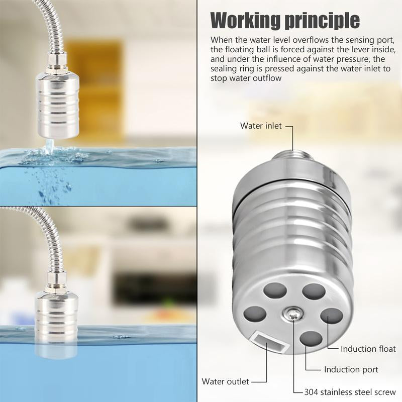 304 Stainless Steel Fully Automatic Mini Floating Ball Valve