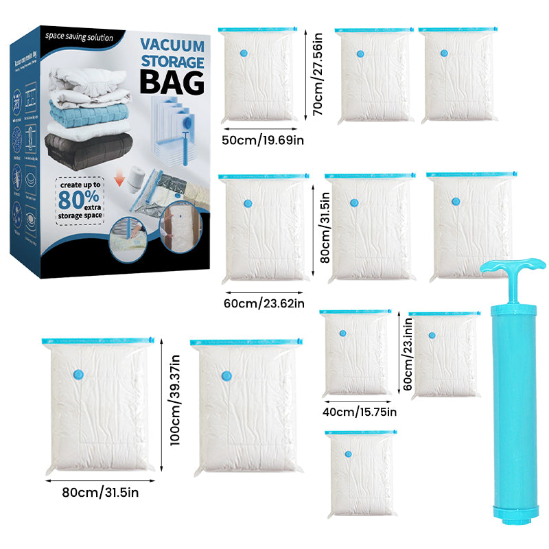 Compact Vacuum Storage Bags for Clothes