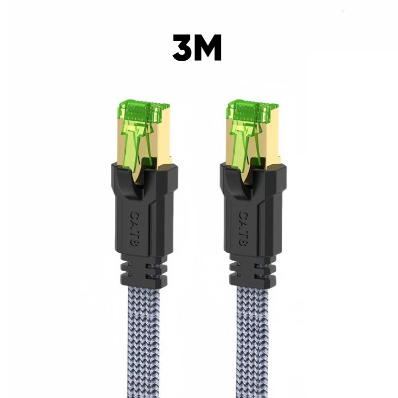 High Speed Braided 40Gbps 2000Mhz Network Cord