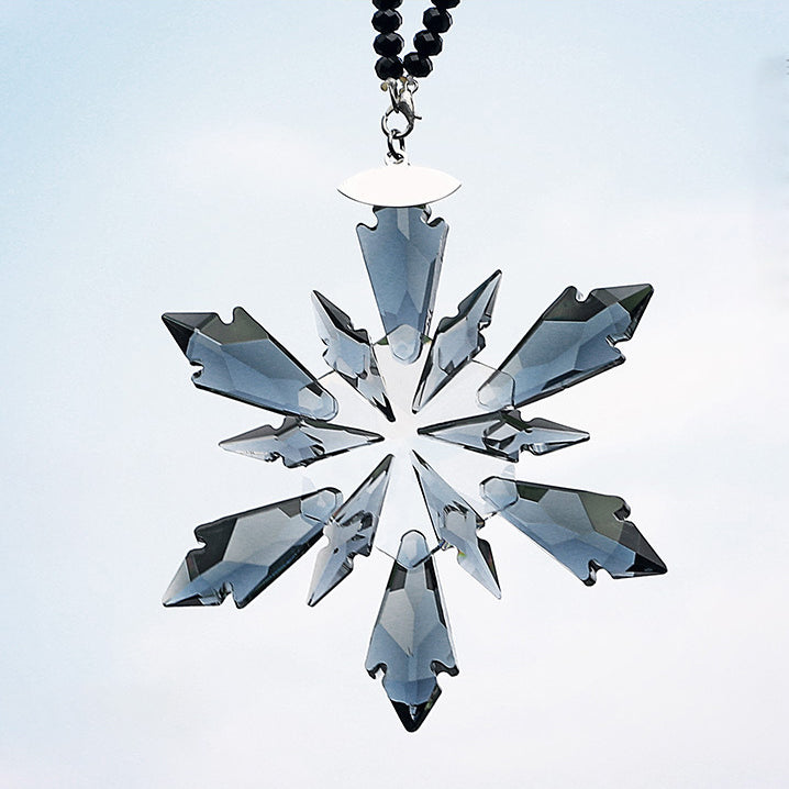 Crystal Snowflake Suncatcher