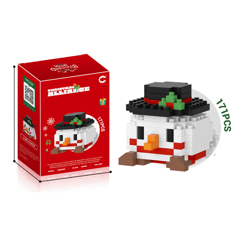 Christmas-Themed Mini Blocks Sets