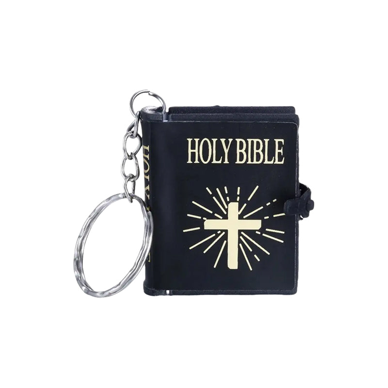 Mini Bible Keychain Pendant