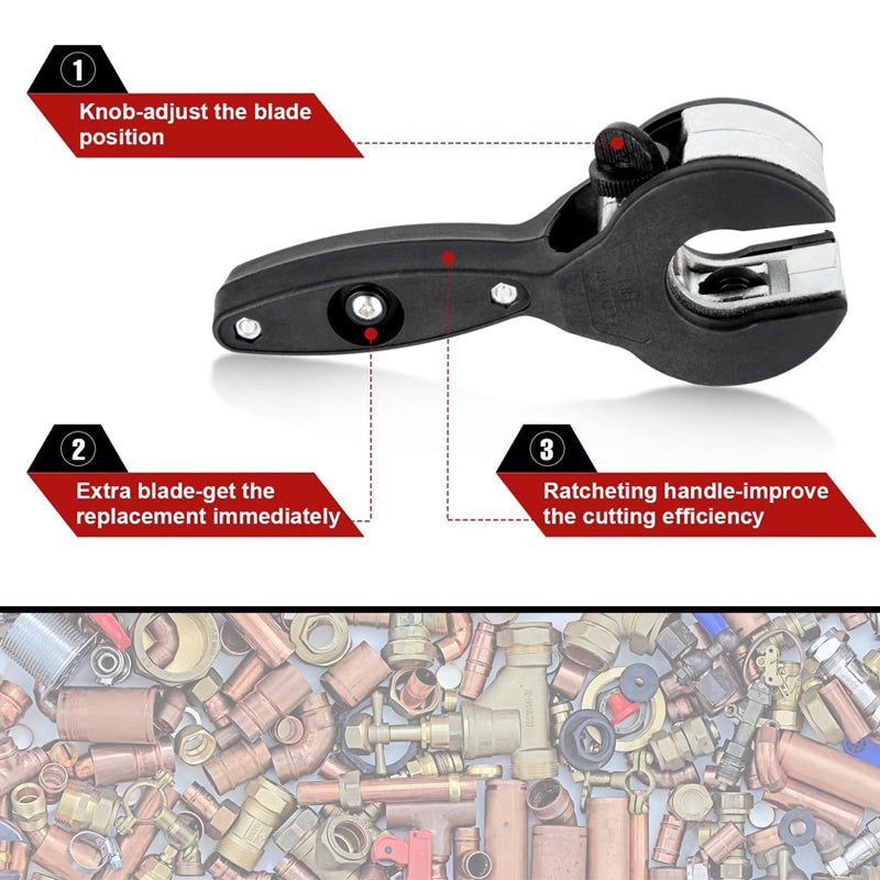 Ratcheting Tubing Cutter