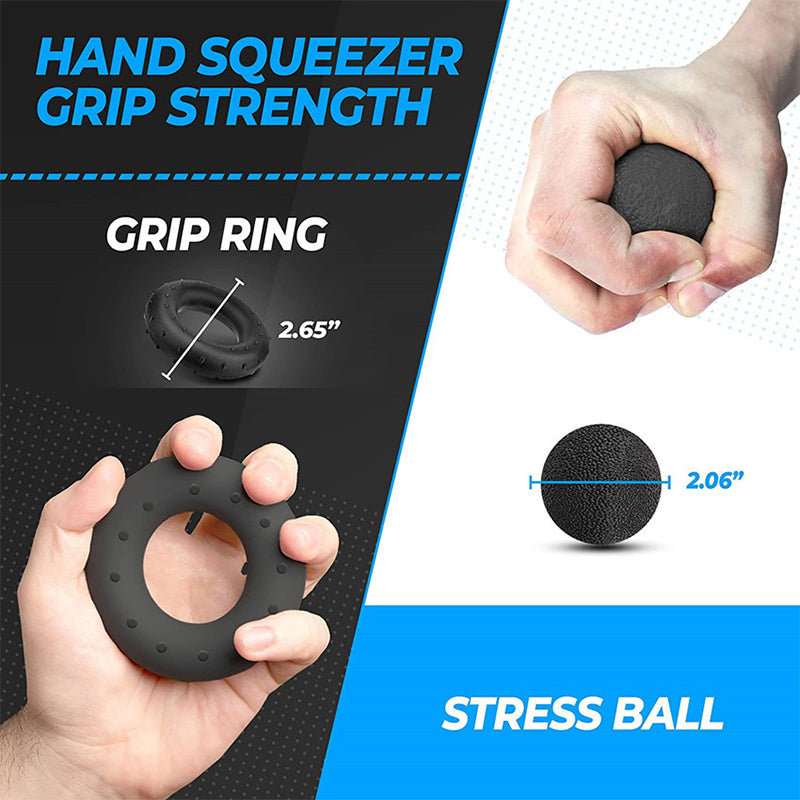 Hand Grip Strengthener Kit (5 Pack)