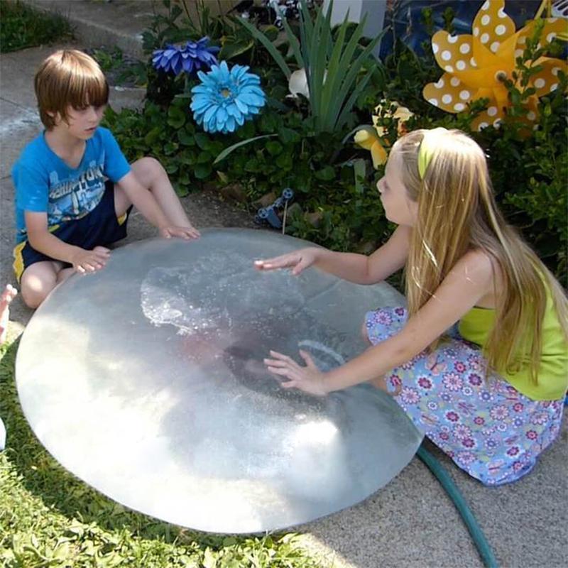 Rivtålig uppblåsbar bubbelboll