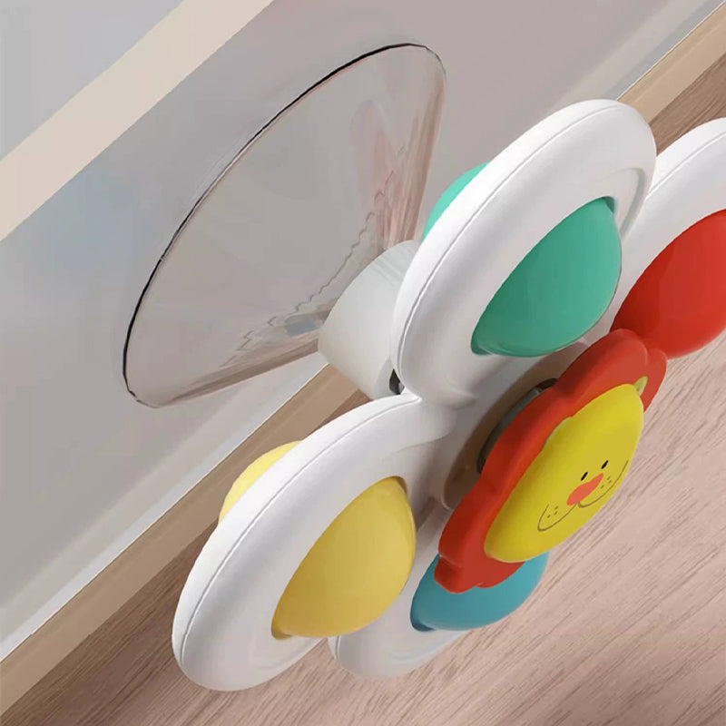 Cartoon Suction Cup Spinning Toy For Kids