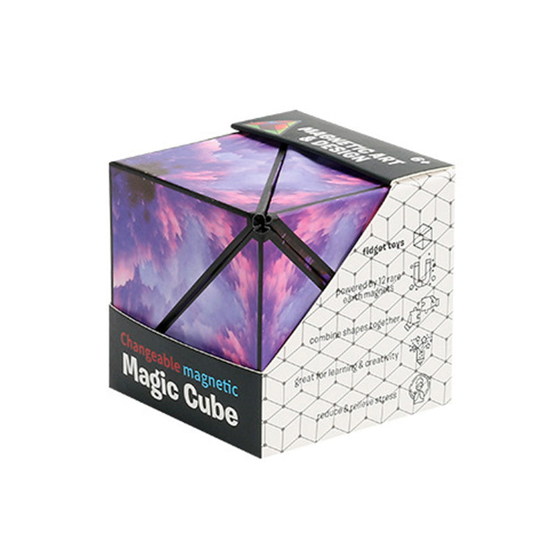 3D Geometric Magnetic Cube