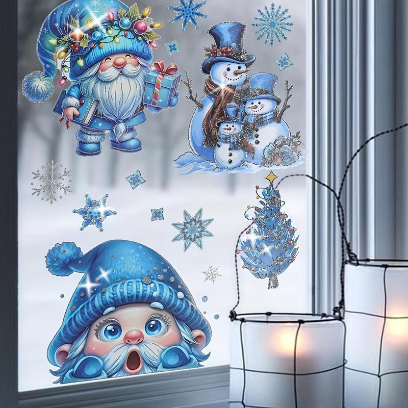 Christmas Window Cling Set