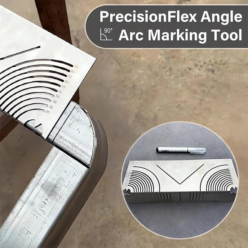 Precision Flex Angle and Arc Marking Tool