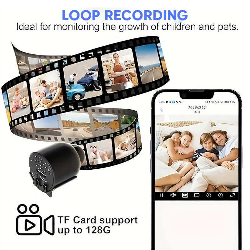 Smart Wireless Camera With Mobile Phone Remote App