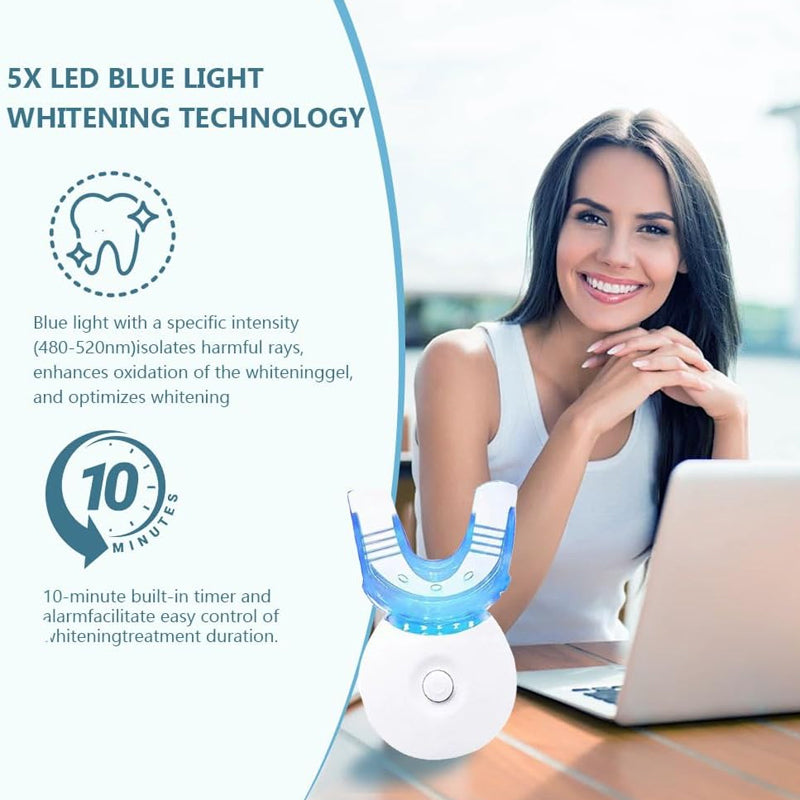 Teeth Whitening Kit with LED Light