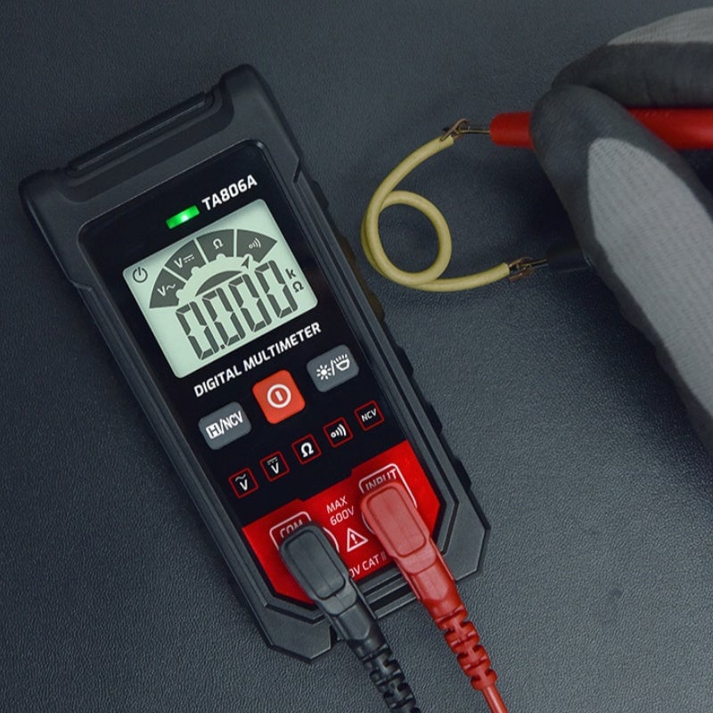 Compact Digital Multimeter Tester with Automatic Recognition