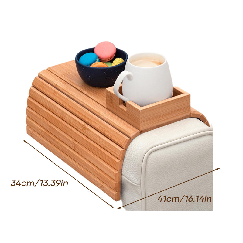 Bamboo Couch Cup Holder