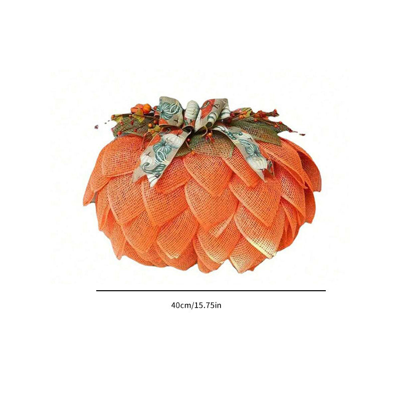 Artificial Pumpkin Fall Wreath