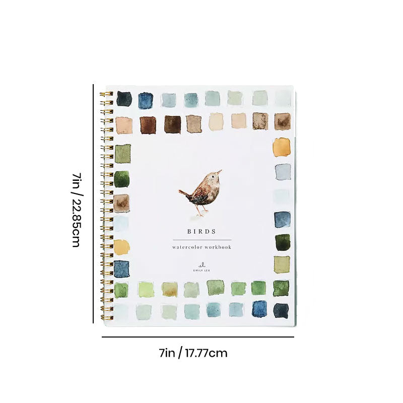 🖼️Beginner-Friendly💕 Watercolor Workbook