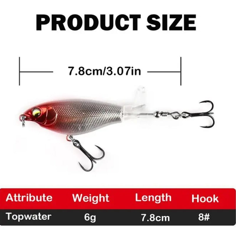 Fishing Warble Bass Blackfish Lure