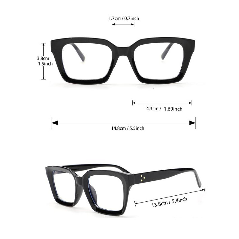 Unisex Simple Style Eyeglasses