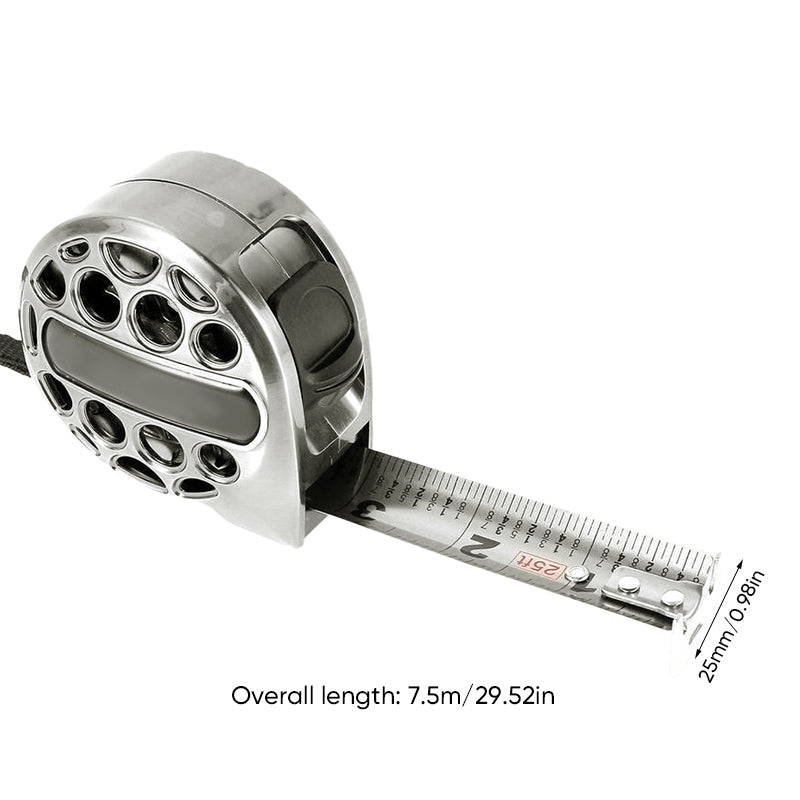 Stainless Steel Retractable Measuring Tape