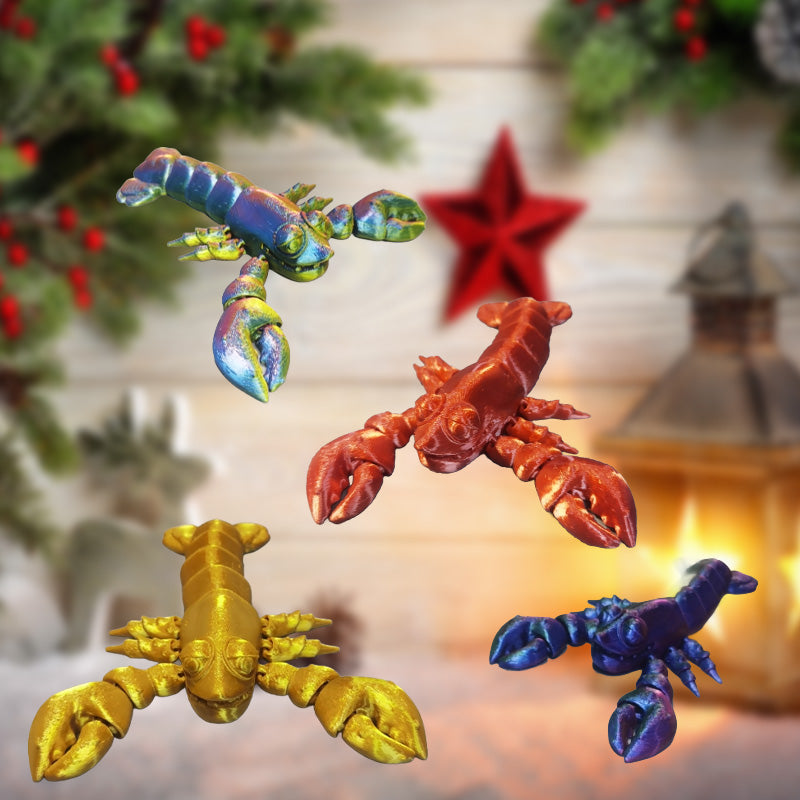 3D Printed Ornaments Simulation Animal Dolls