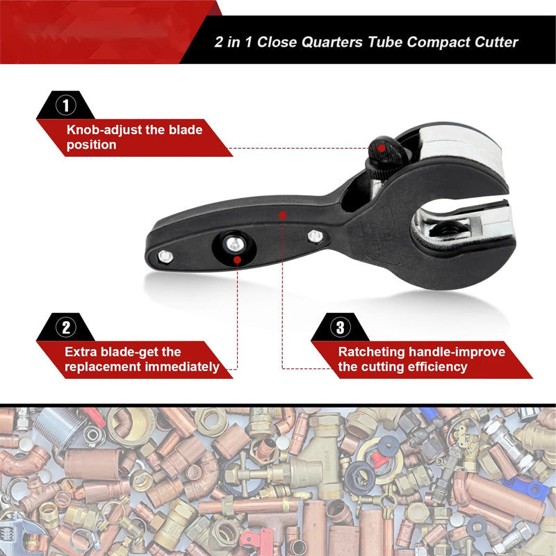 Ratcheting Tubing Cutter