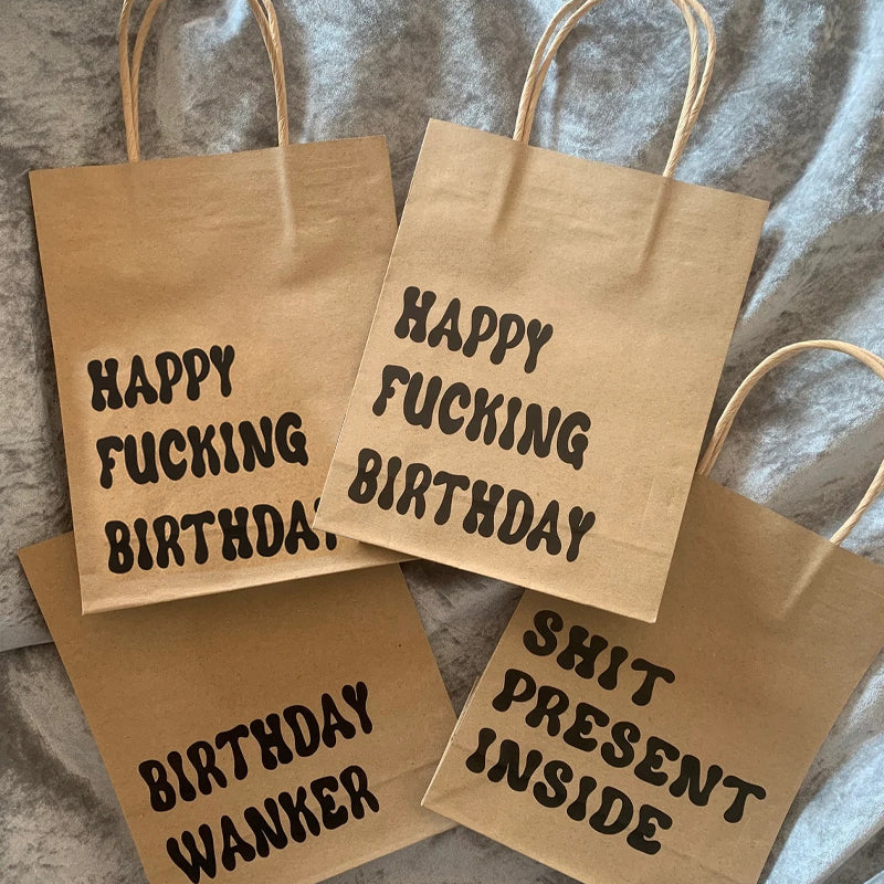 Novelty Gift Bags For Holidays & Birthday