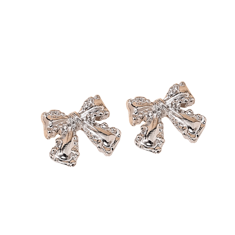 Women's Elegant Bowknot Design Stud Earrings