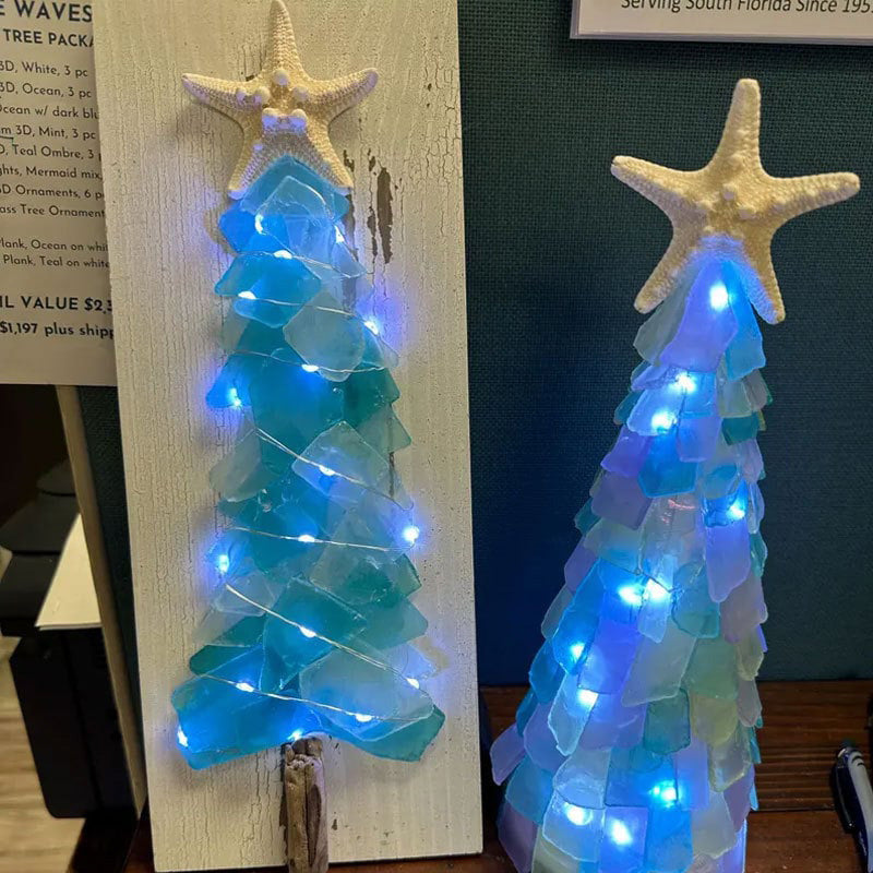 DIY Sea Glass Christmas Tree Kit