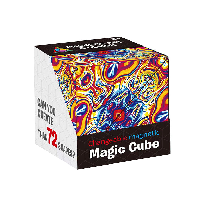 3D Geometric Magnetic Cube