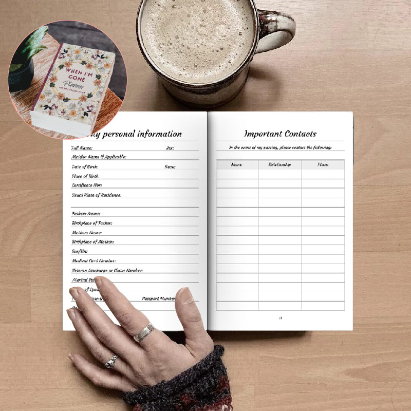 When I'm Gone Planner: End of Life Organizer