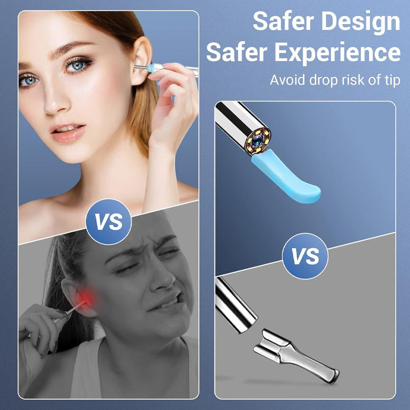 Softish Ear Wax Removal Tool with Camera