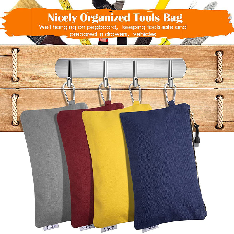 Canvas Tool Bag Zipper Pouch