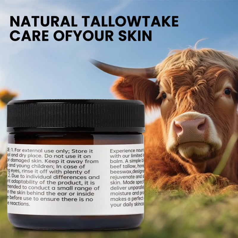 Beef Tallow Beeswax and Honey Moisturizer