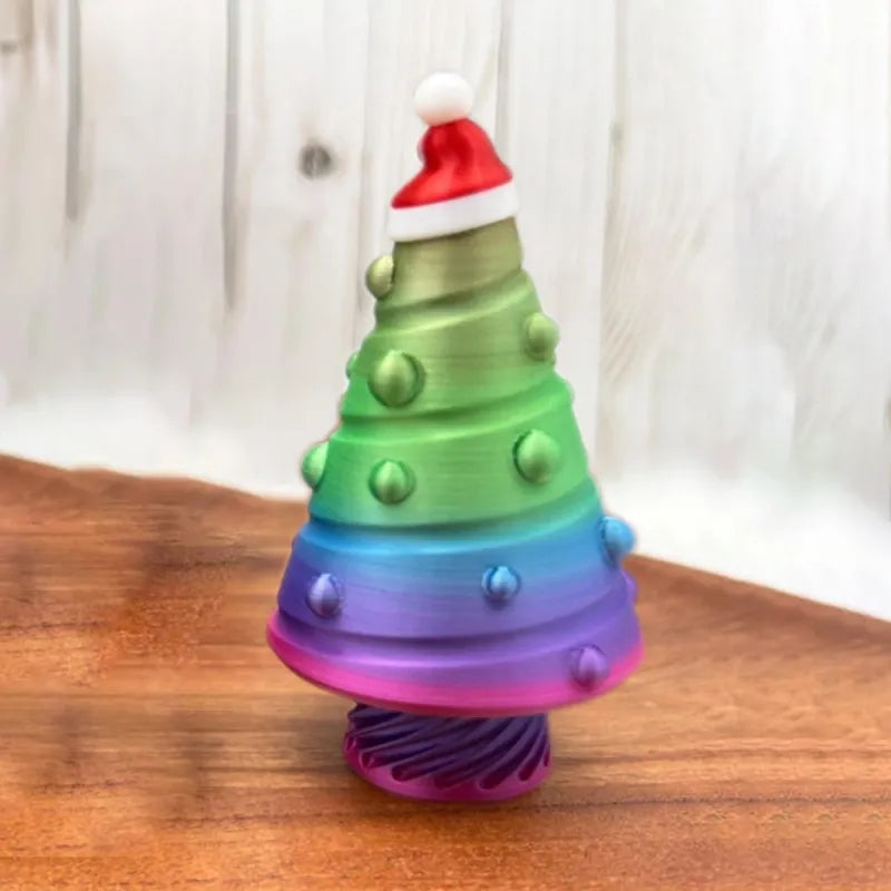 3D Printed Christmas Tree Stasher Ornament