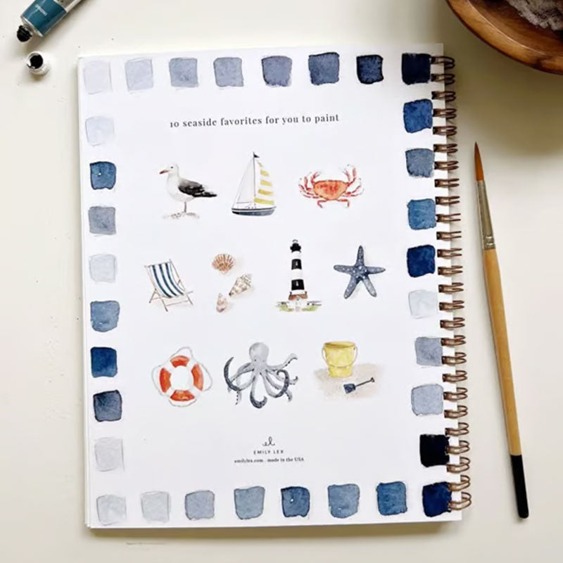 🖼️Beginner-Friendly💕 Watercolor Workbook